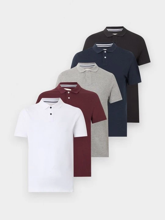 Zdjęcie produktu Koszulka polo Pier One By Zalando czarny