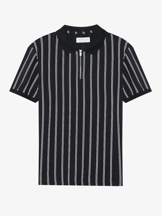 Zdjęcie produktu Koszulka polo Pier One czarny