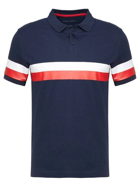 Zdjęcie produktu Koszulka polo Pier One By Zalando granatowy