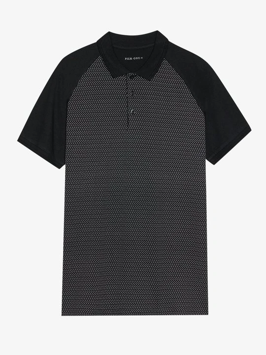 Zdjęcie produktu Koszulka polo Pier One czarny