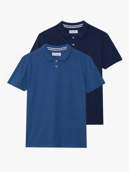 Zdjęcie produktu Koszulka polo Pier One By Zalando niebieski