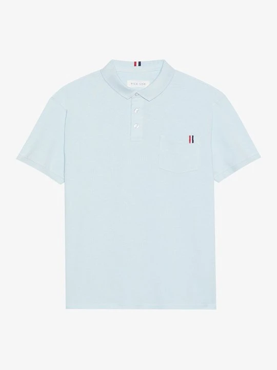Zdjęcie produktu Koszulka polo Pier One jasnoniebieski