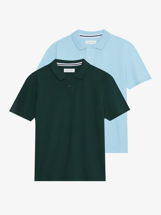Zdjęcie produktu Koszulka polo Pier One By Zalando jasnoniebieski