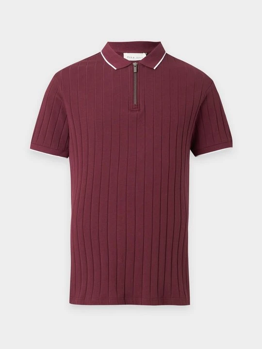 Zdjęcie produktu Koszulka polo Pier One By Zalando bordowy