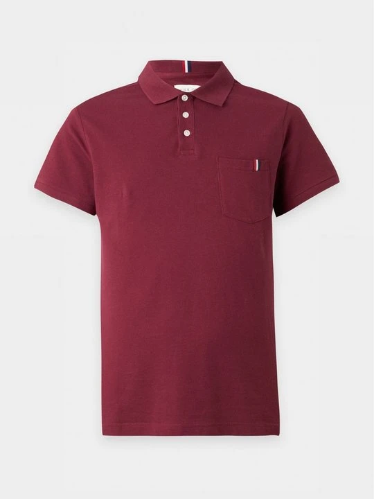 Zdjęcie produktu Koszulka polo Pier One By Zalando ciemnoczerwony