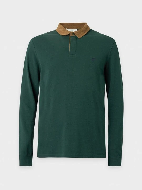 Zdjęcie produktu Koszulka polo Pier One By Zalando ciemnozielony
