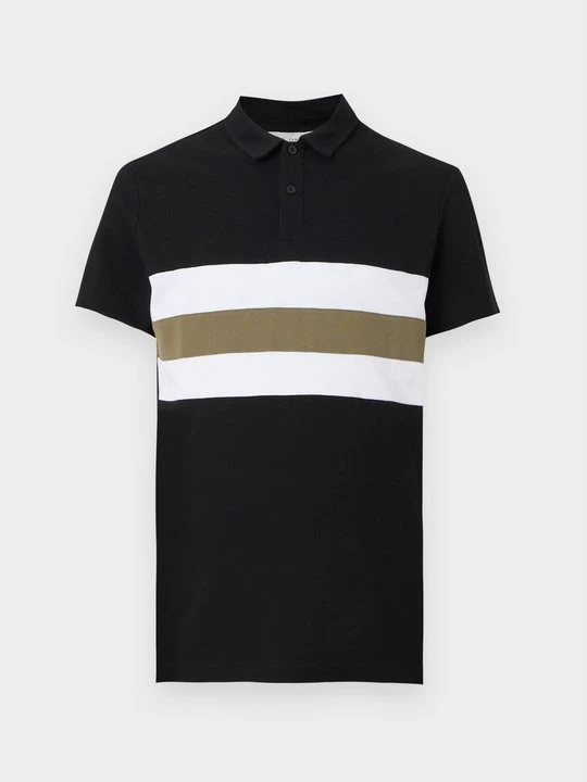 Zdjęcie produktu Koszulka polo Pier One By Zalando czarny