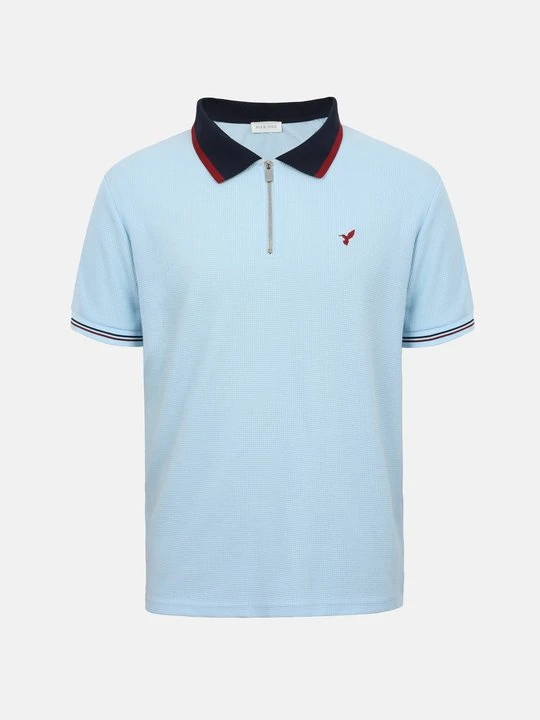 Zdjęcie produktu Koszulka polo Pier One By Zalando jasnoniebieski