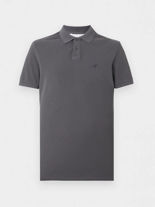 Zdjęcie produktu Koszulka polo Pier One By Zalando ciemnoszary