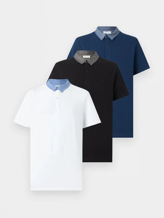 Zdjęcie produktu Koszulka polo Pier One czarny