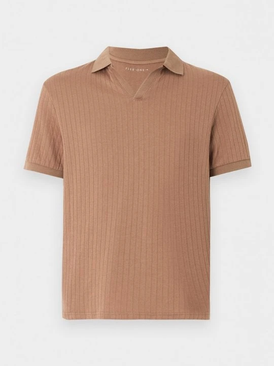 Zdjęcie produktu Koszulka polo Pier One jasny brąz