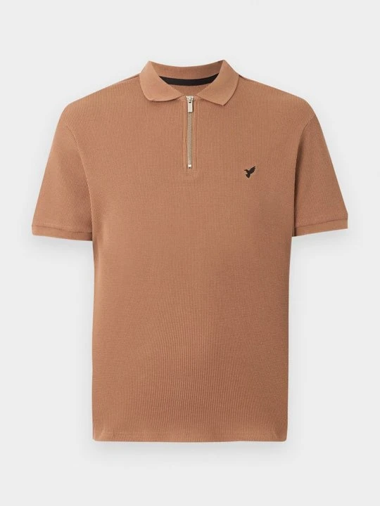 Zdjęcie produktu Koszulka polo Pier One By Zalando jasny brąz