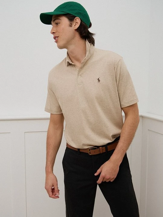 Zdjęcie produktu Koszulka polo Polo Ralph Lauren beżowy