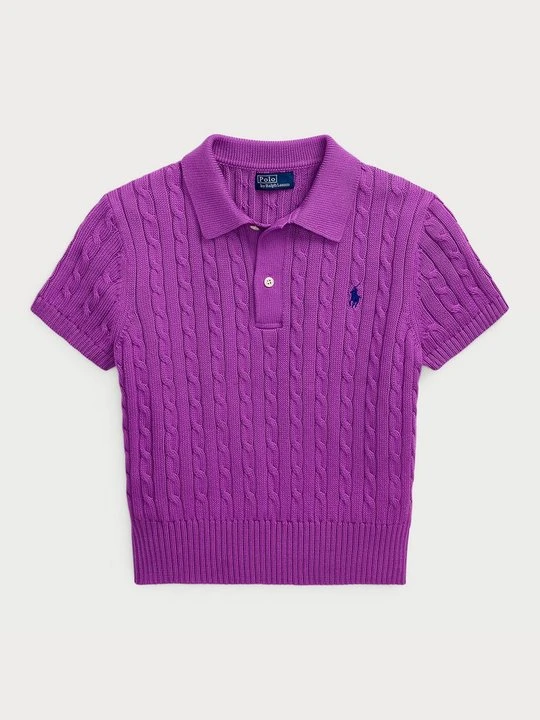Zdjęcie produktu Koszulka polo Polo Ralph Lauren fioletowy
