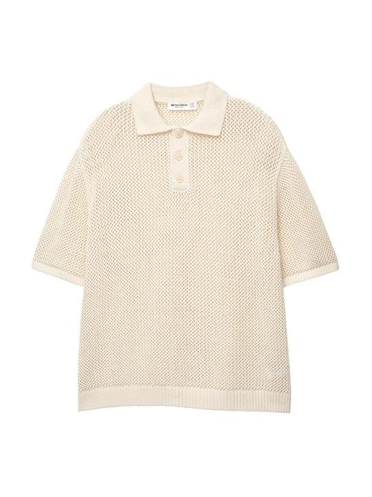 Zdjęcie produktu Koszulka polo PULL&BEAR biały