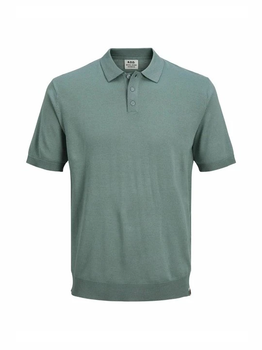 Zdjęcie produktu Koszulka polo R.D.D. ROYAL DENIM DIVISION kamień