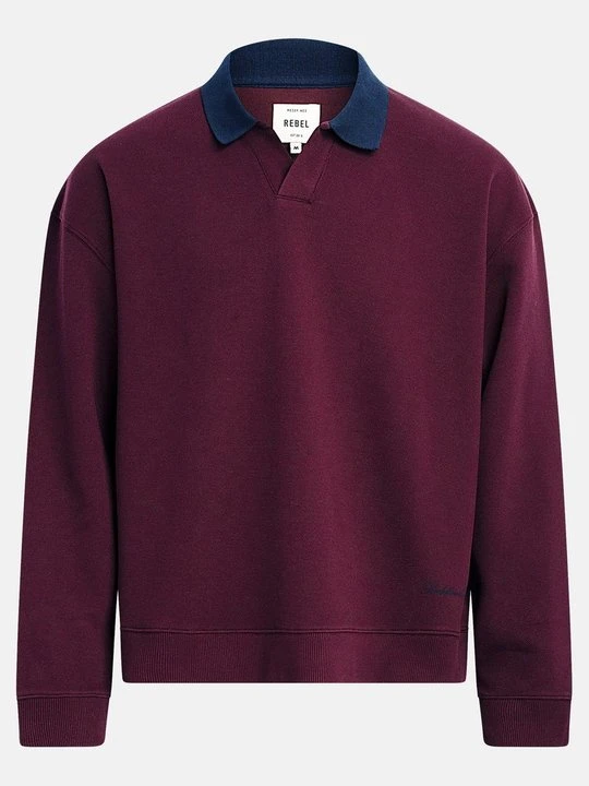 Zdjęcie produktu Koszulka polo Redefined Rebel bordowy