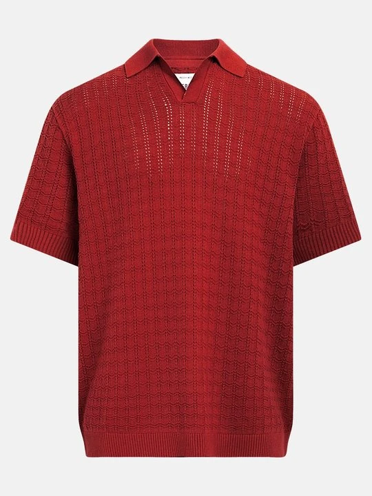 Zdjęcie produktu Koszulka polo Redefined Rebel bordowy