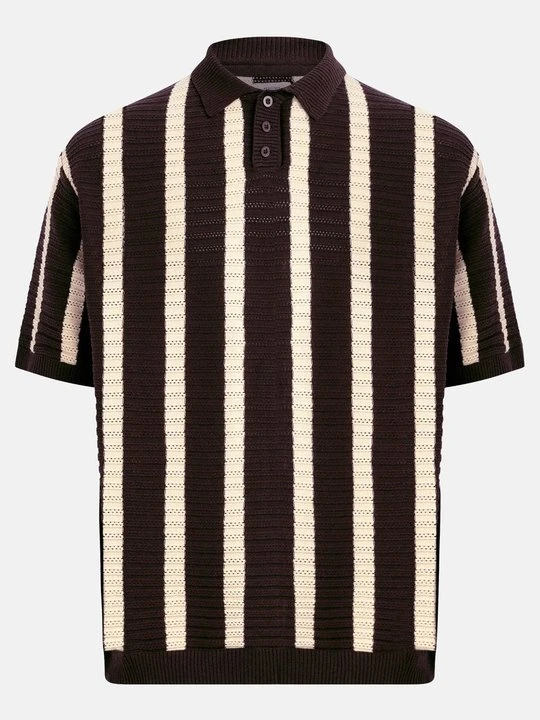 Zdjęcie produktu Koszulka polo Redefined Rebel brązowy