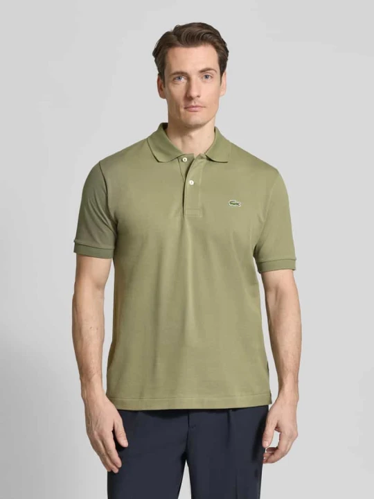 Zdjęcie produktu Koszulka polo Regular Fit z czystej bawełny Lacoste Oliwkowy
