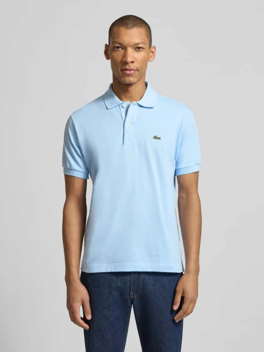 Zdjęcie produktu Koszulka polo Regular Fit z czystej bawełny Lacoste Jasnoniebieski