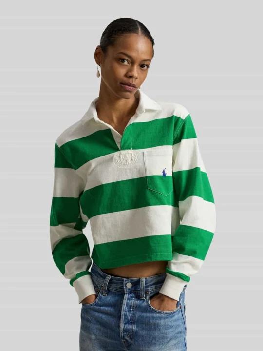 Zdjęcie produktu Koszulka polo Regular Fit z czystej bawełny Polo Ralph Lauren Trawiasty zielony