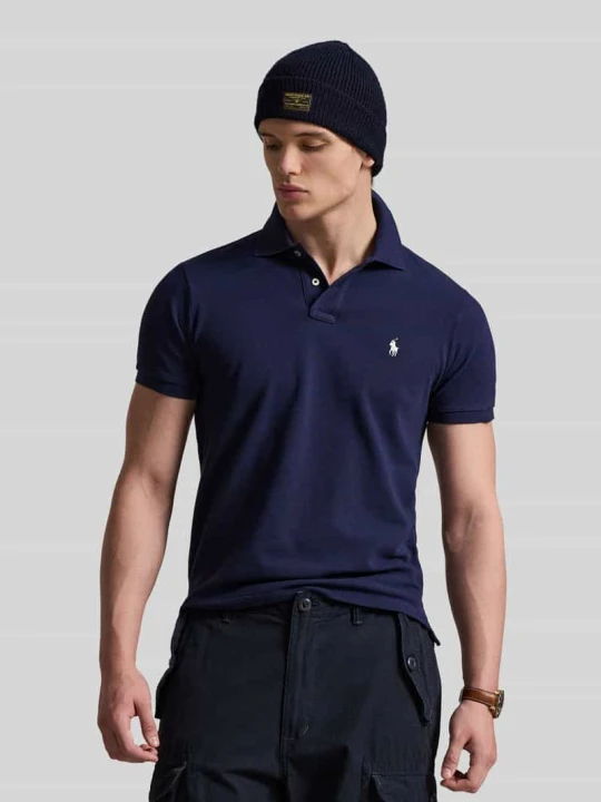 Zdjęcie produktu Koszulka polo Regular Fit z czystej bawełny Polo Ralph Lauren Granatowy