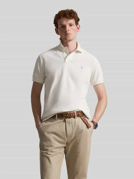 Zdjęcie produktu Koszulka polo Regular Fit z czystej bawełny Polo Ralph Lauren Złamany biały