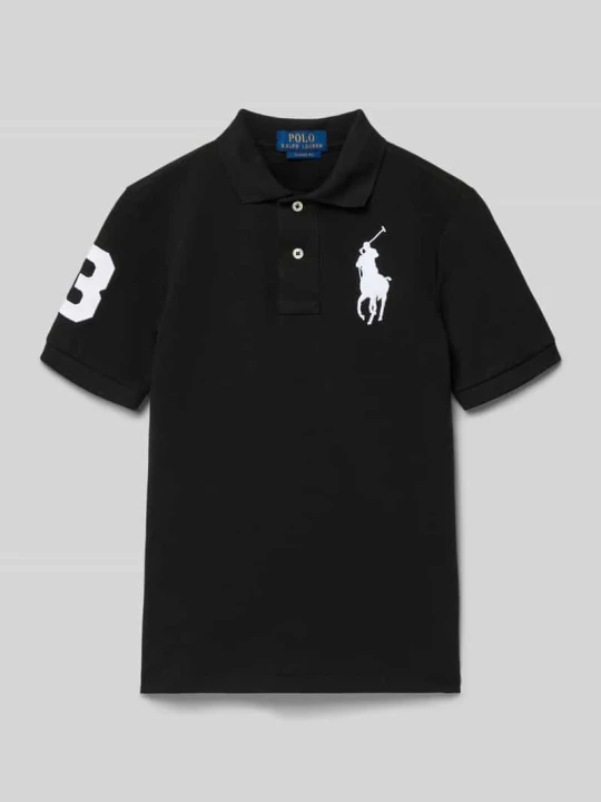 Zdjęcie produktu Koszulka polo Regular Fit z czystej bawełny Polo Ralph Lauren Czarny