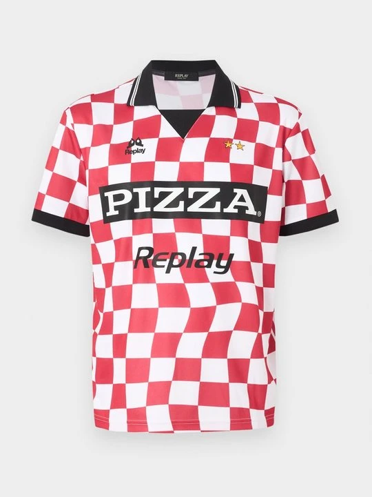 Zdjęcie produktu Koszulka polo Replay czerwony