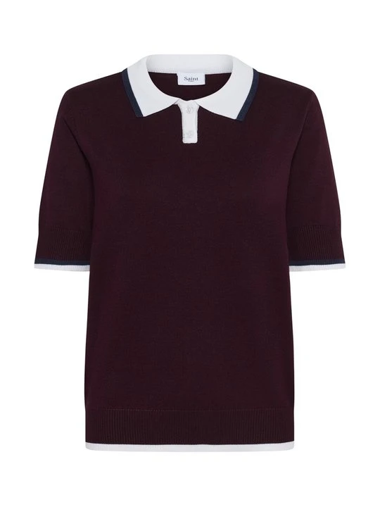 Zdjęcie produktu Koszulka polo Saint Tropez bordowy