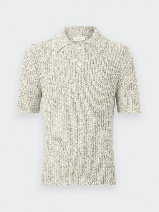 Zdjęcie produktu Koszulka polo Sandro jasnoszary