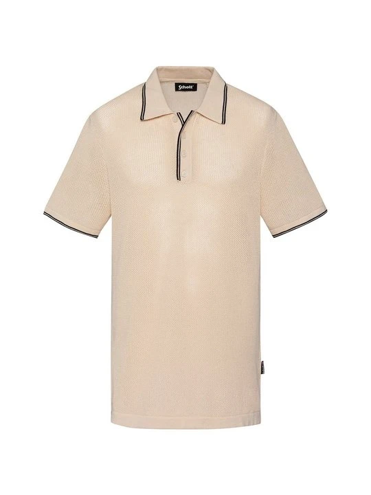 Zdjęcie produktu Koszulka polo Schott beżowy