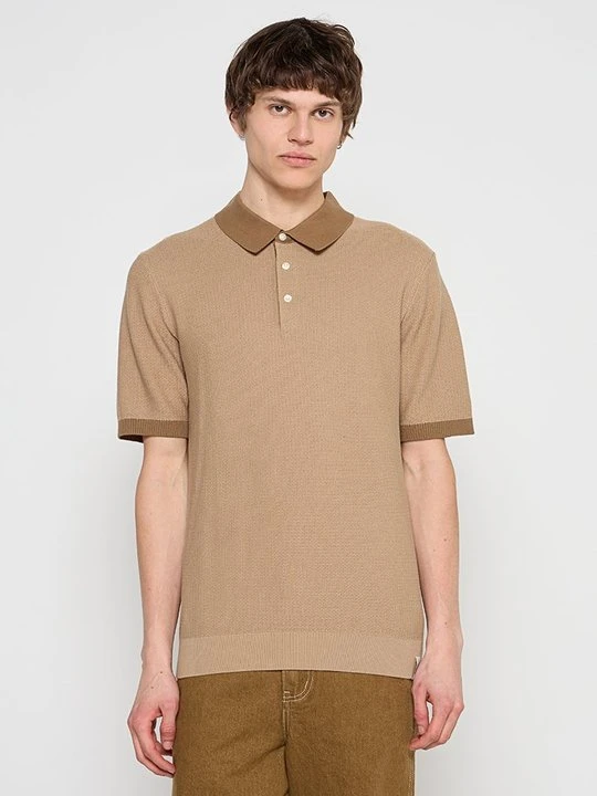 Zdjęcie produktu Koszulka polo Scotch & Soda piaskowy