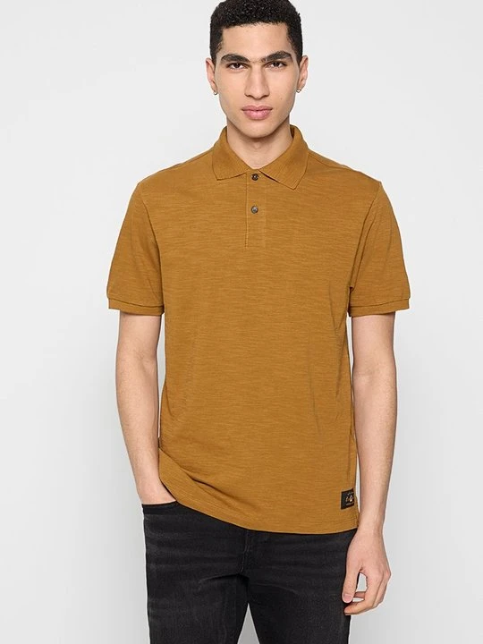 Zdjęcie produktu Koszulka polo Scotch & Soda ochra