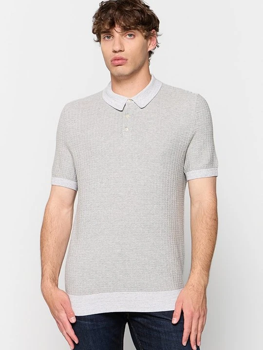 Zdjęcie produktu Koszulka polo Scotch & Soda szary