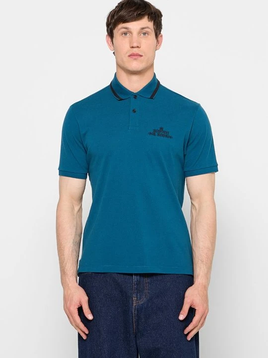 Zdjęcie produktu Koszulka polo Scotch & Soda niebieski