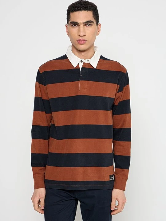 Zdjęcie produktu Koszulka polo Scotch & Soda brązowy