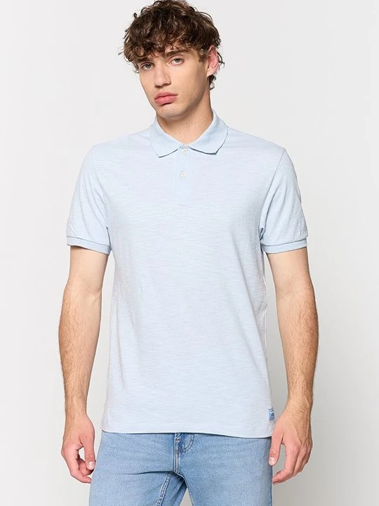 Zdjęcie produktu Koszulka polo Scotch & Soda jasnoniebieski