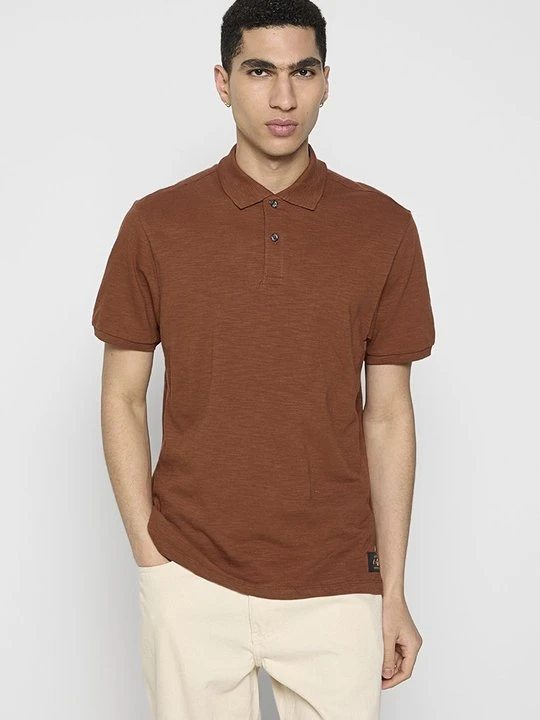 Zdjęcie produktu Koszulka polo Scotch & Soda brązowy