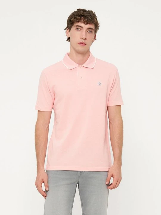 Zdjęcie produktu Koszulka polo Scotch & Soda jasnoróżowy