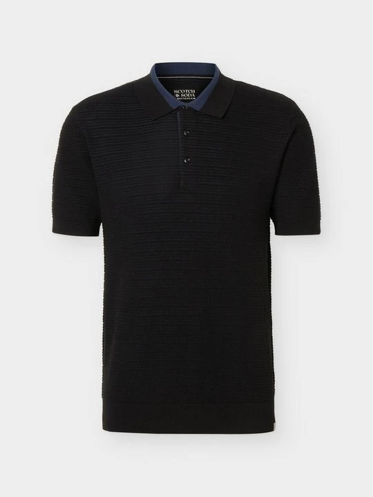 Zdjęcie produktu Koszulka polo Scotch & Soda czarny