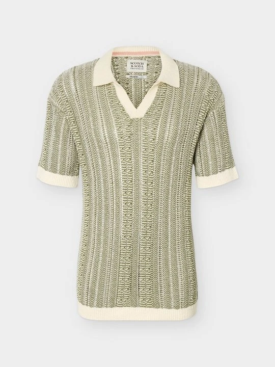 Zdjęcie produktu Koszulka polo Scotch & Soda piaskowy