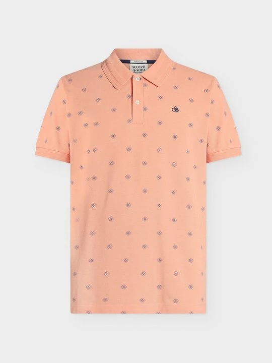 Zdjęcie produktu Koszulka polo Scotch & Soda różowy