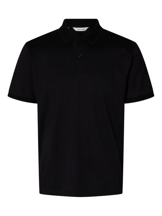 Zdjęcie produktu Koszulka polo Selected czarny