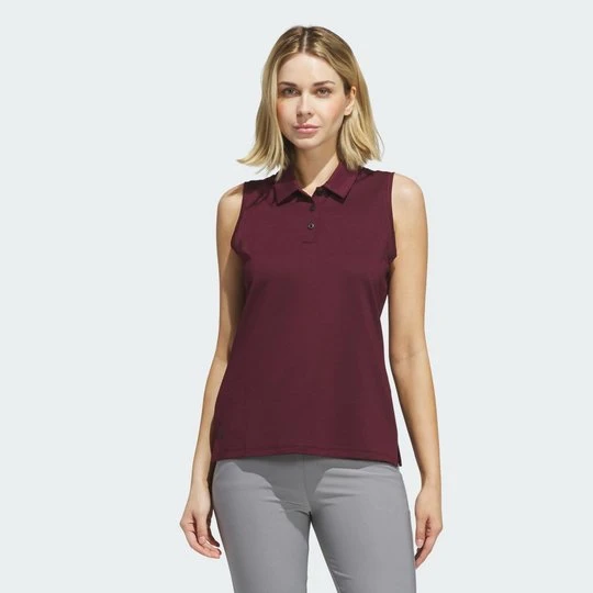 Zdjęcie produktu Koszulka polo Solid Ottoman Adidas bordowy