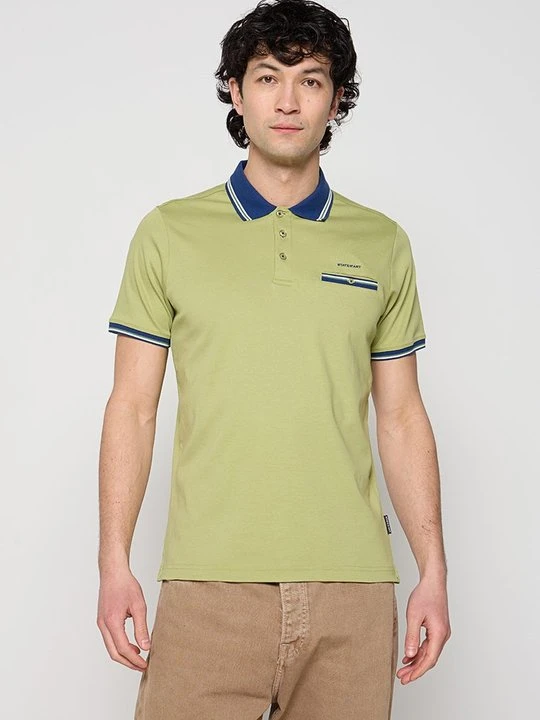 Zdjęcie produktu Koszulka polo STATE OF ART jasnozielony