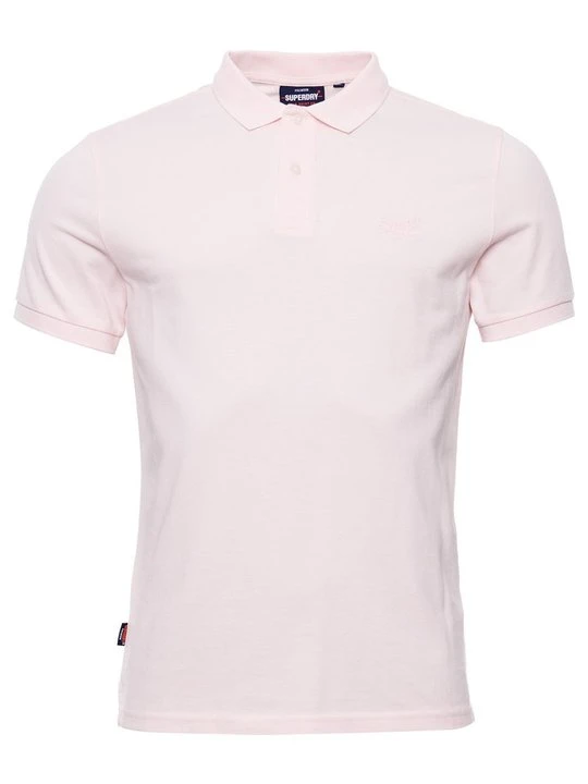 Zdjęcie produktu Koszulka polo Superdry różowy melanż