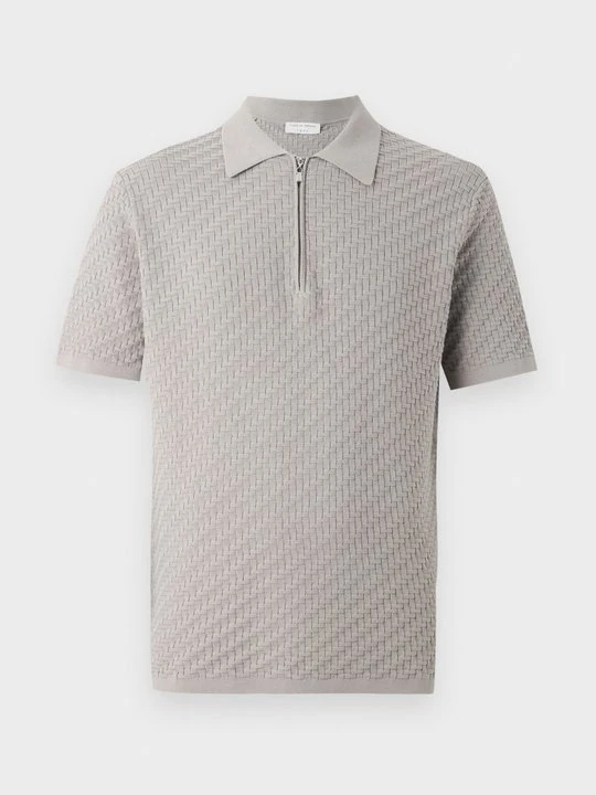 Zdjęcie produktu Koszulka polo Tiger Of Sweden jasnoszary