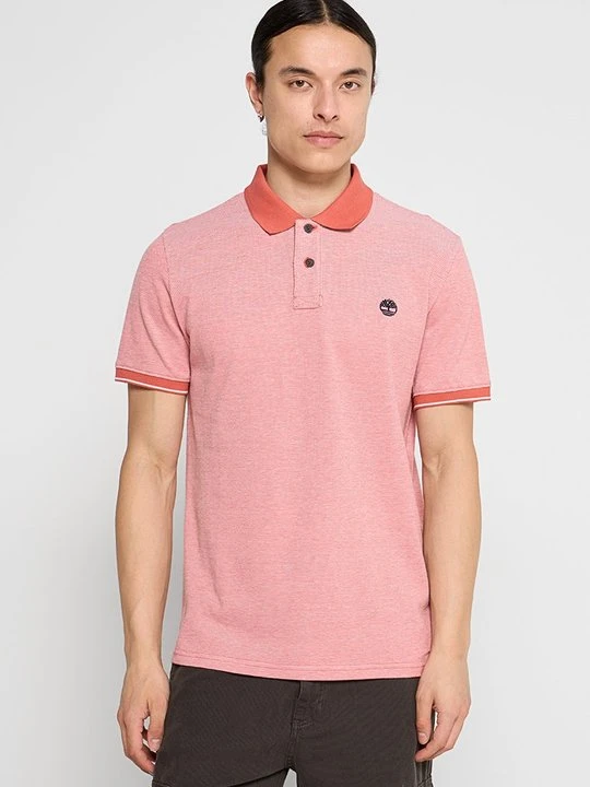 Zdjęcie produktu Koszulka polo Timberland ciemnopomarańczowy